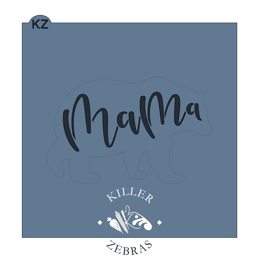 Mama Bear Cutter/Stencil