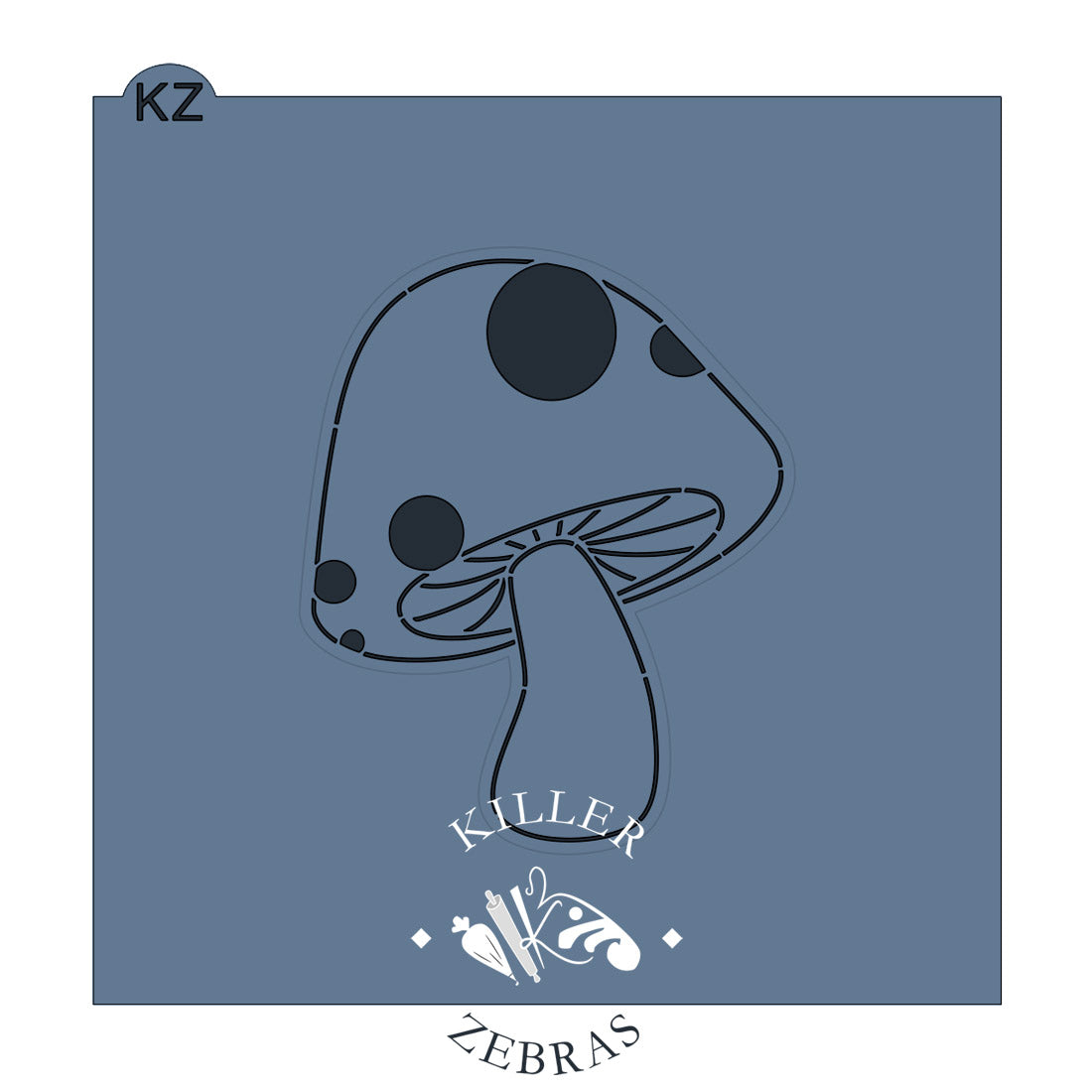 Cookie Cutters Mushroom Cutter/Stencil