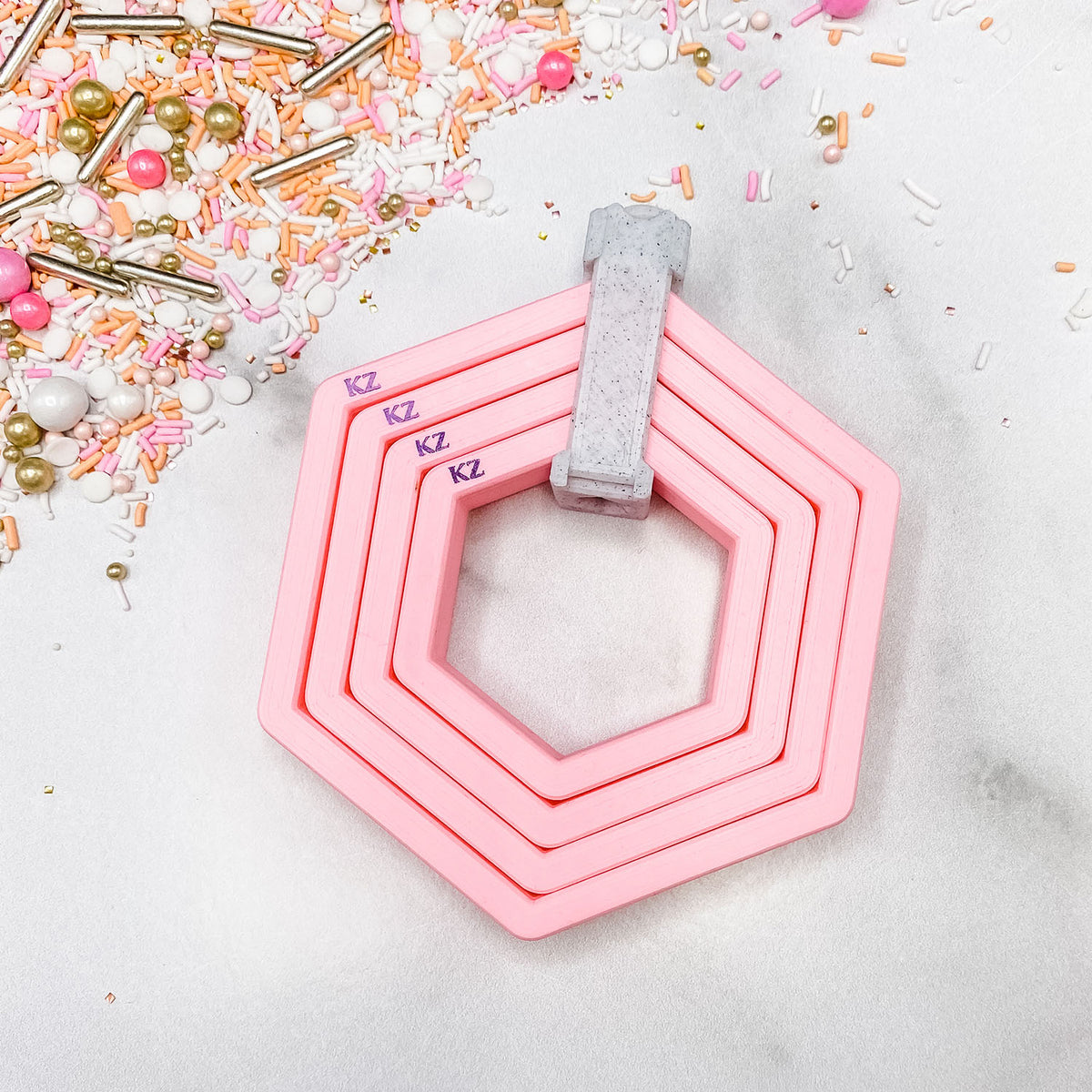 Cookie Cutters Nesting Hexagons Cutter Set