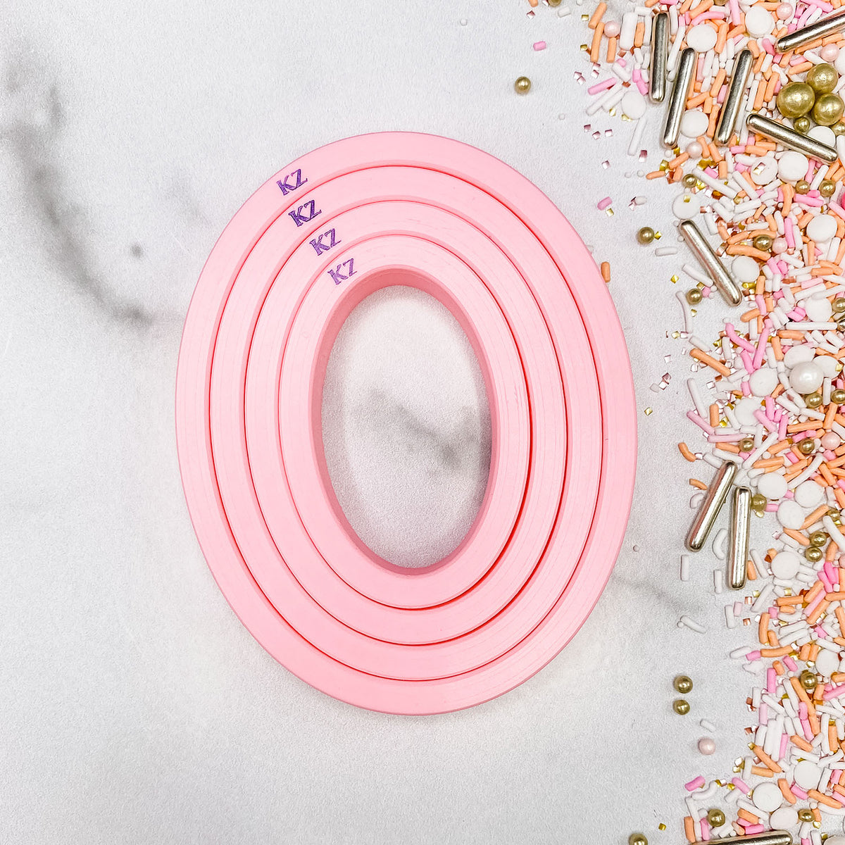 Cookie Cutters Nesting Ovals Cutter Set