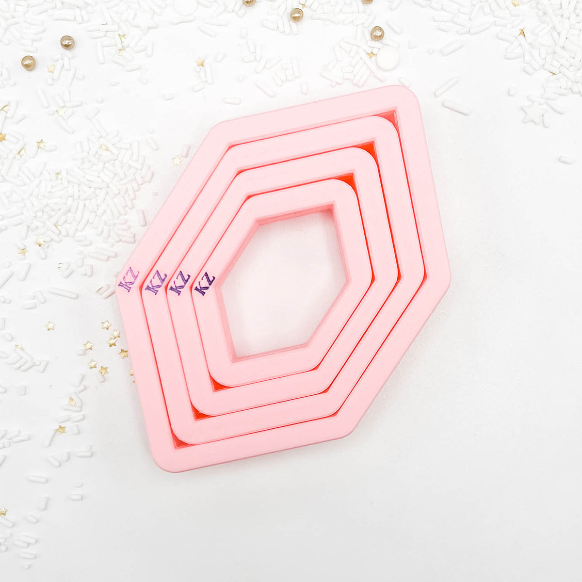 Cookie Cutters Nesting Dovetail Hex Set