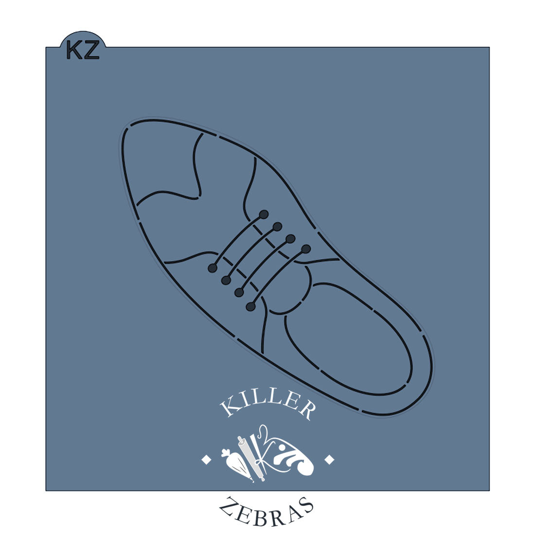 Cookie Cutters Oxford Shoe Cutter/Stencil