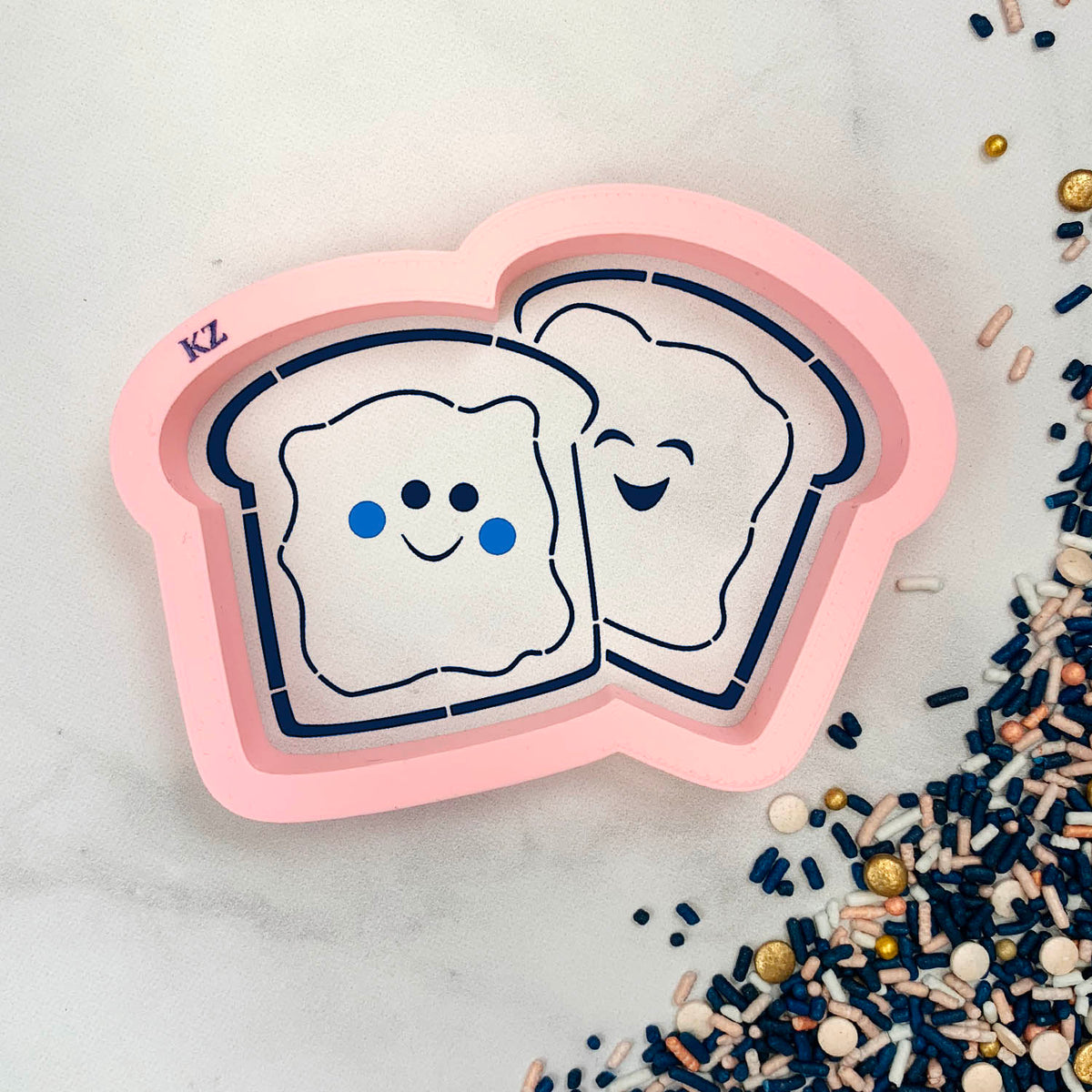 Cookie Cutters Peanut Butter &amp; Jelly Cutter/Stencil