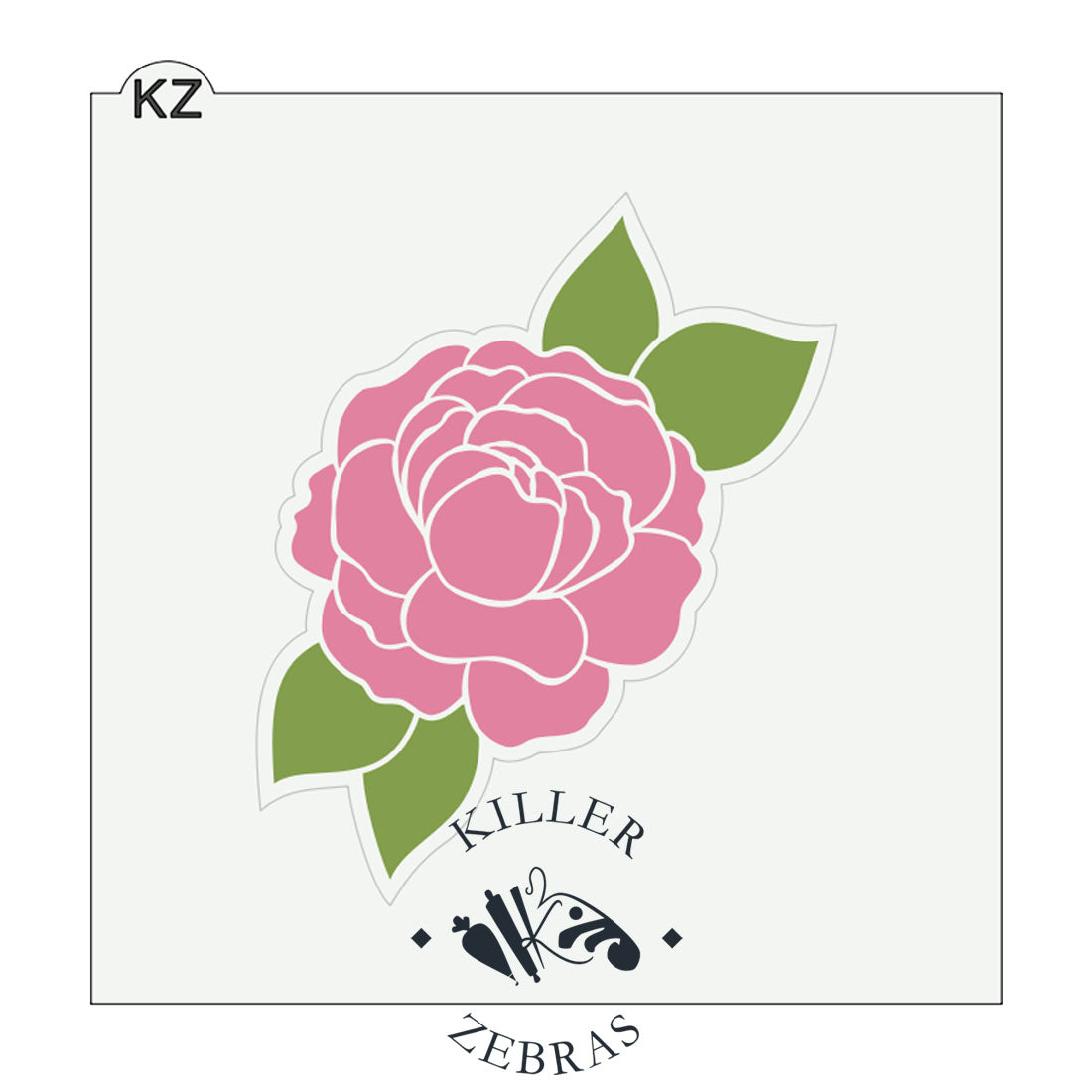 Cookie Cutters Peony Cutter/Stencil