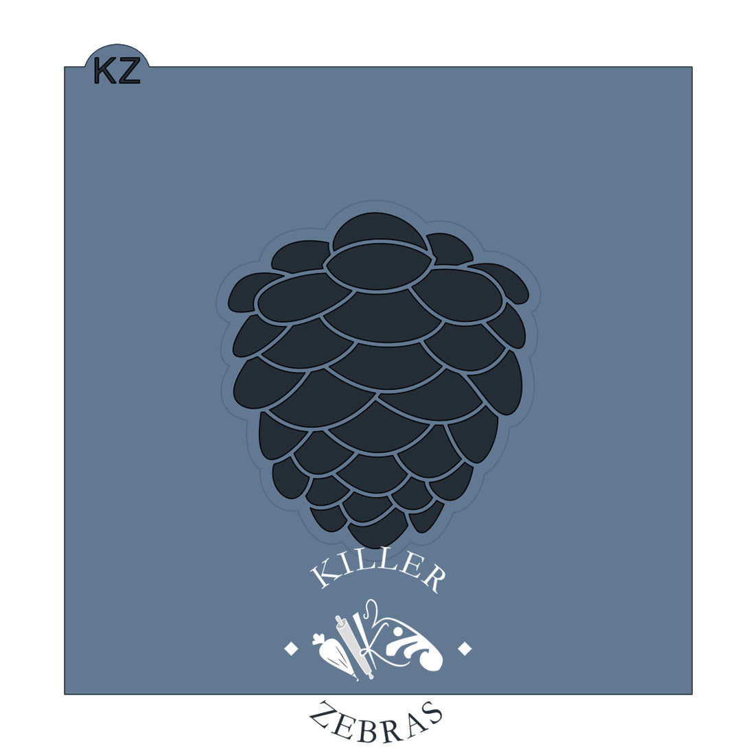 Cookie Cutters Pinecone Cutter/Stencil