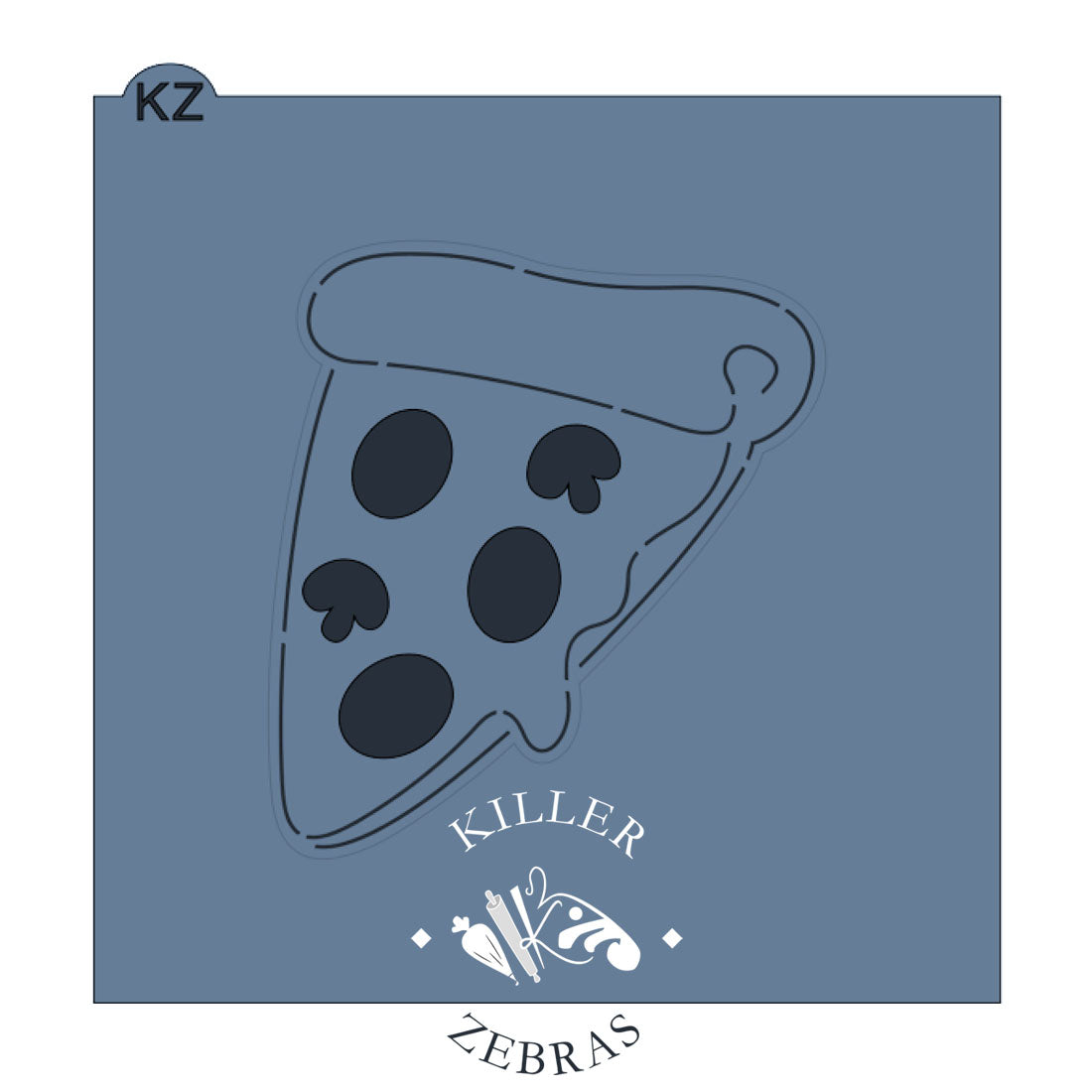 Cookie Cutters Pizza – Cookie Cutter & Stencil Set