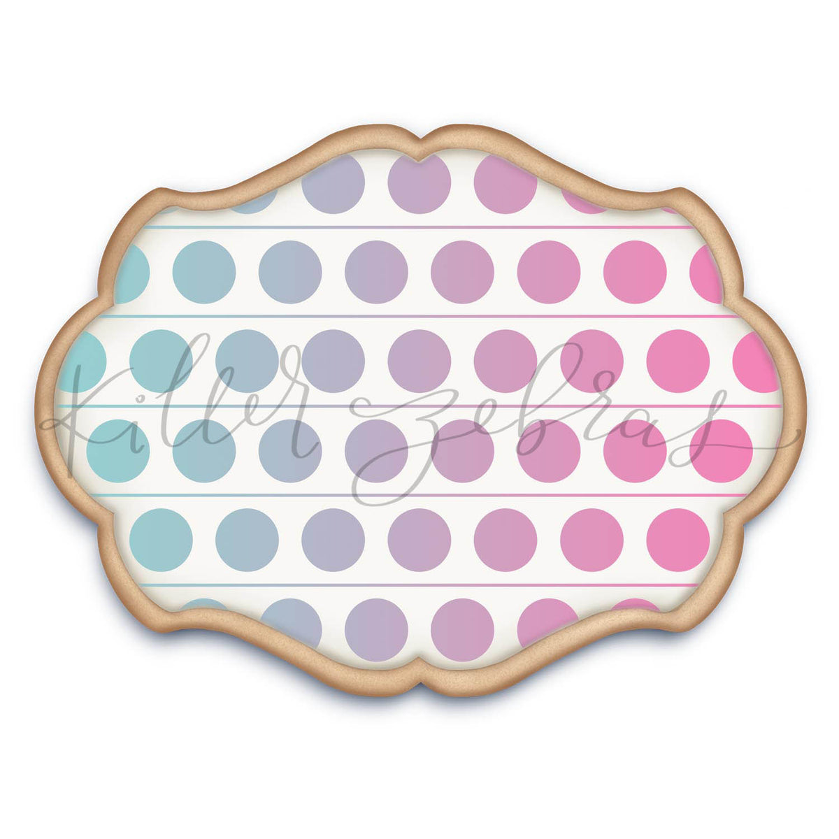 5.5 x 5.5 Stencil Pop It Dots Stencil