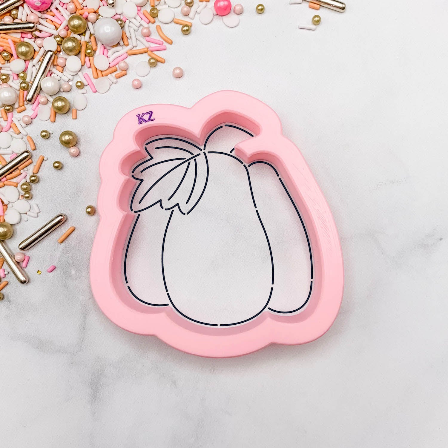 Cookie Cutters Pumpkin with Leaf Cutter/Stencil