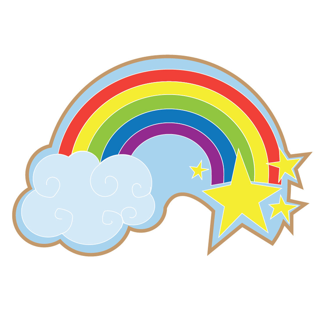 Cookie Cutters Rainbow Cutter/Stencil