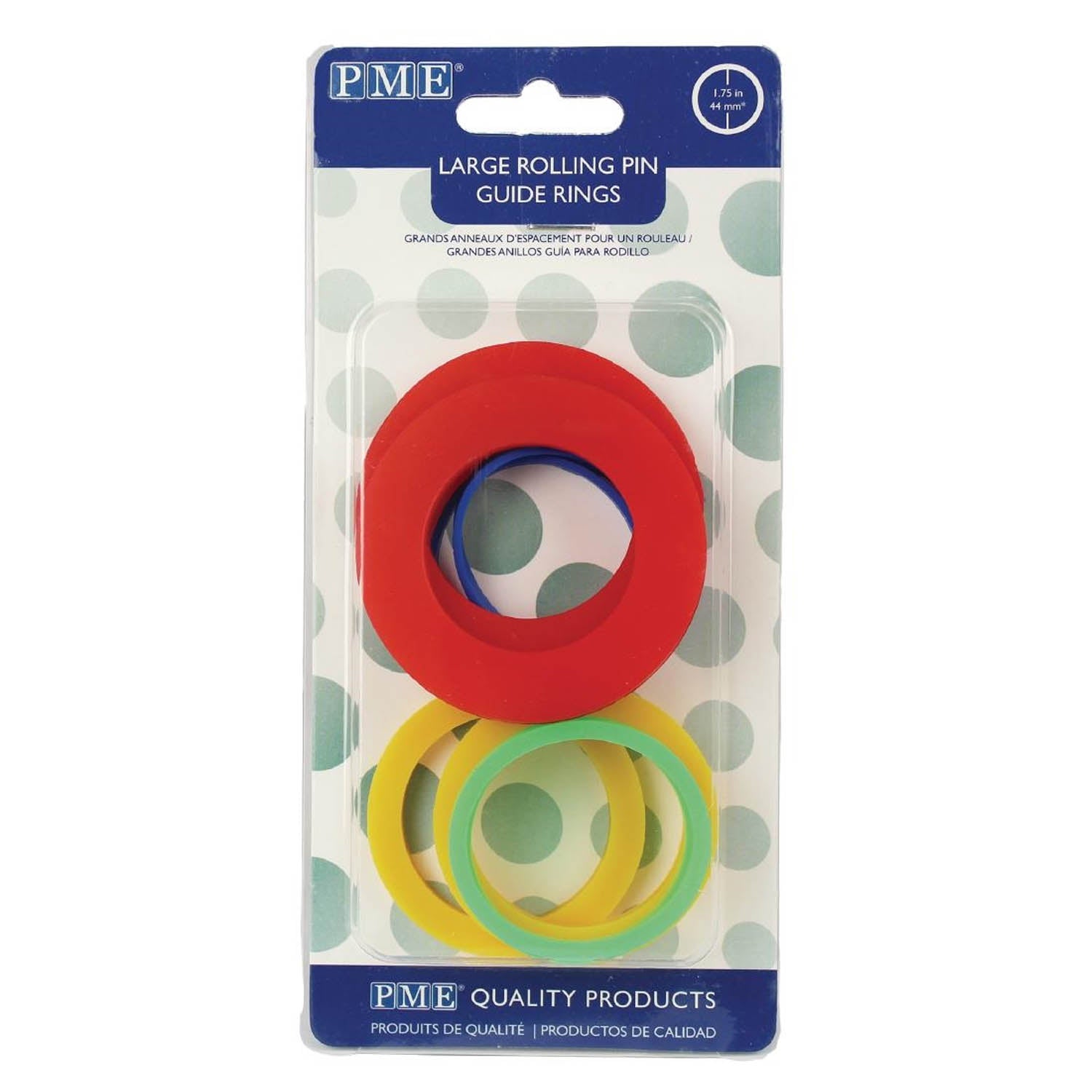 PME Large Rolling Pin Guide Rings