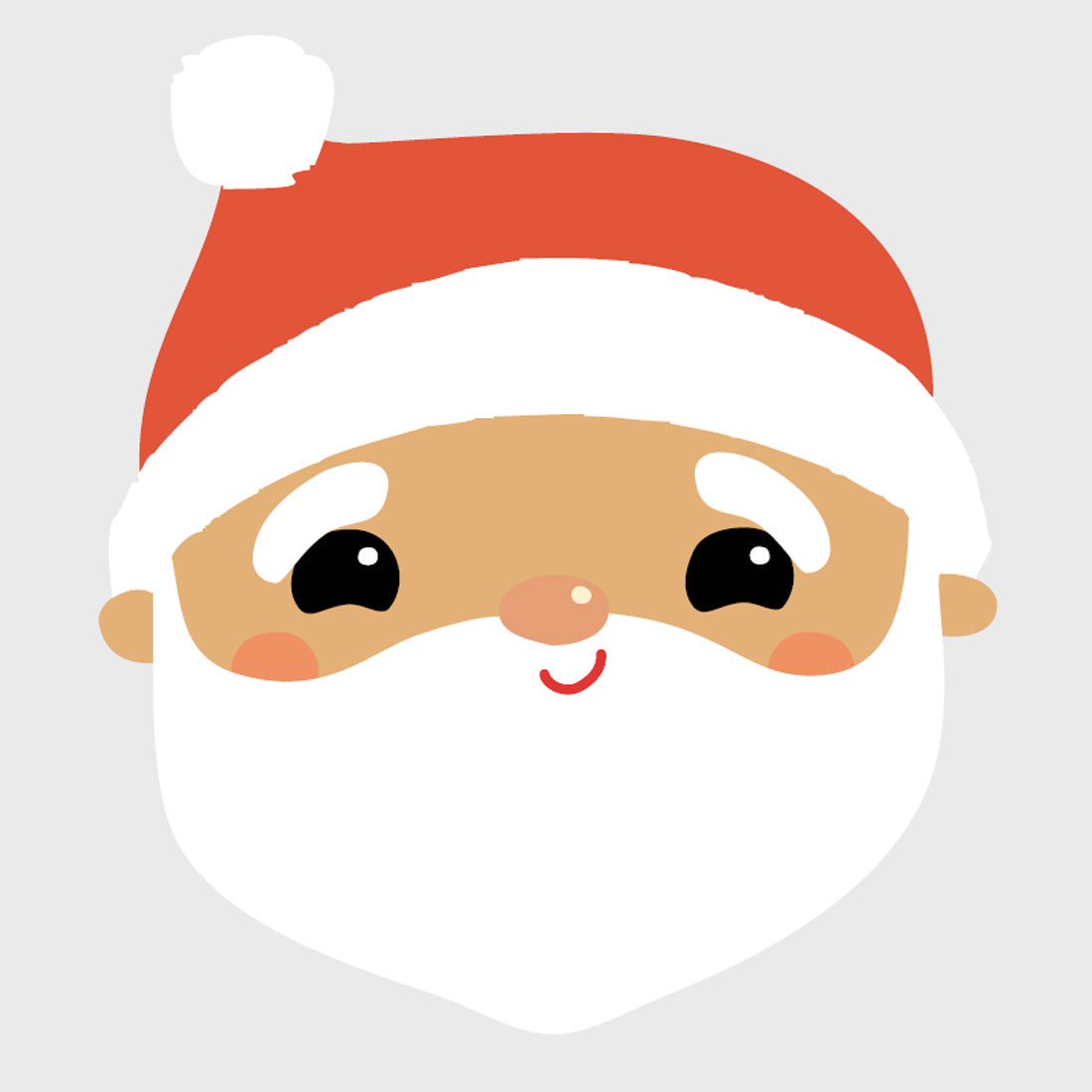 Cookie Cutters Santa Cutter/Stencil