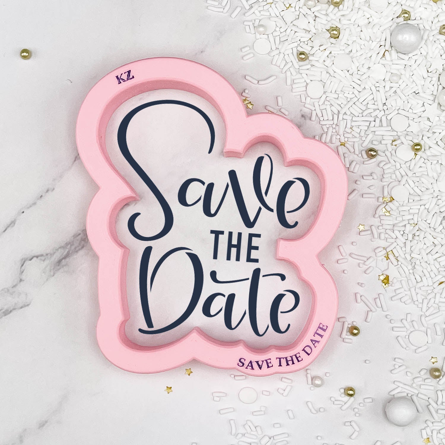 Save the Date Hand Lettered