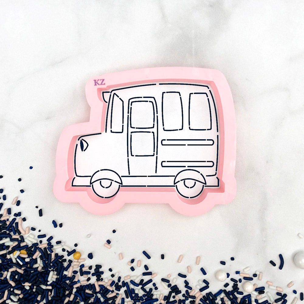 Cookie Cutters School Bus Cutter/Stencil