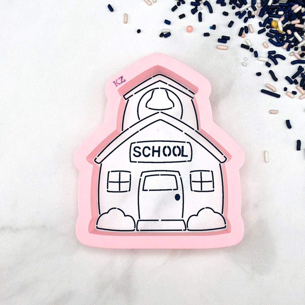 Cookie Cutters Schoolhouse Cutter/Stencil