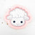 Lamb Head Cutter/Stencil