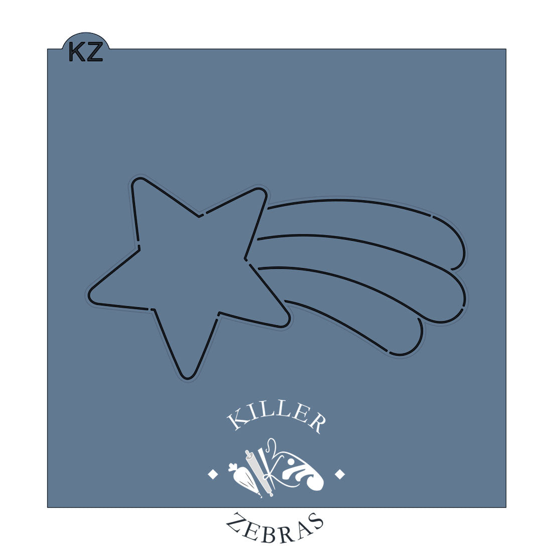 Cookie Cutters Shooting Star Cutter/Stencil