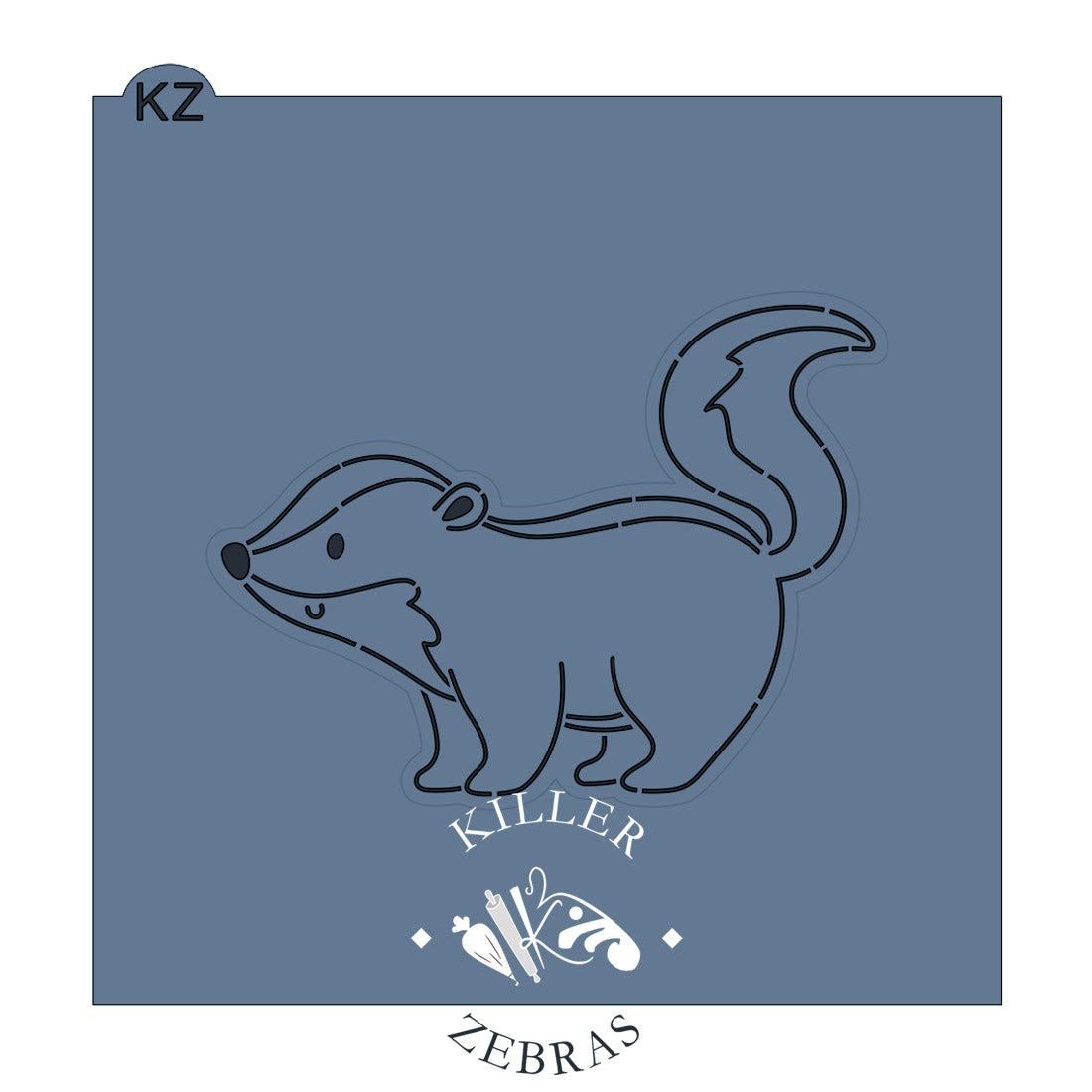 Cookie Cutters Skunk Cutter/Stencil