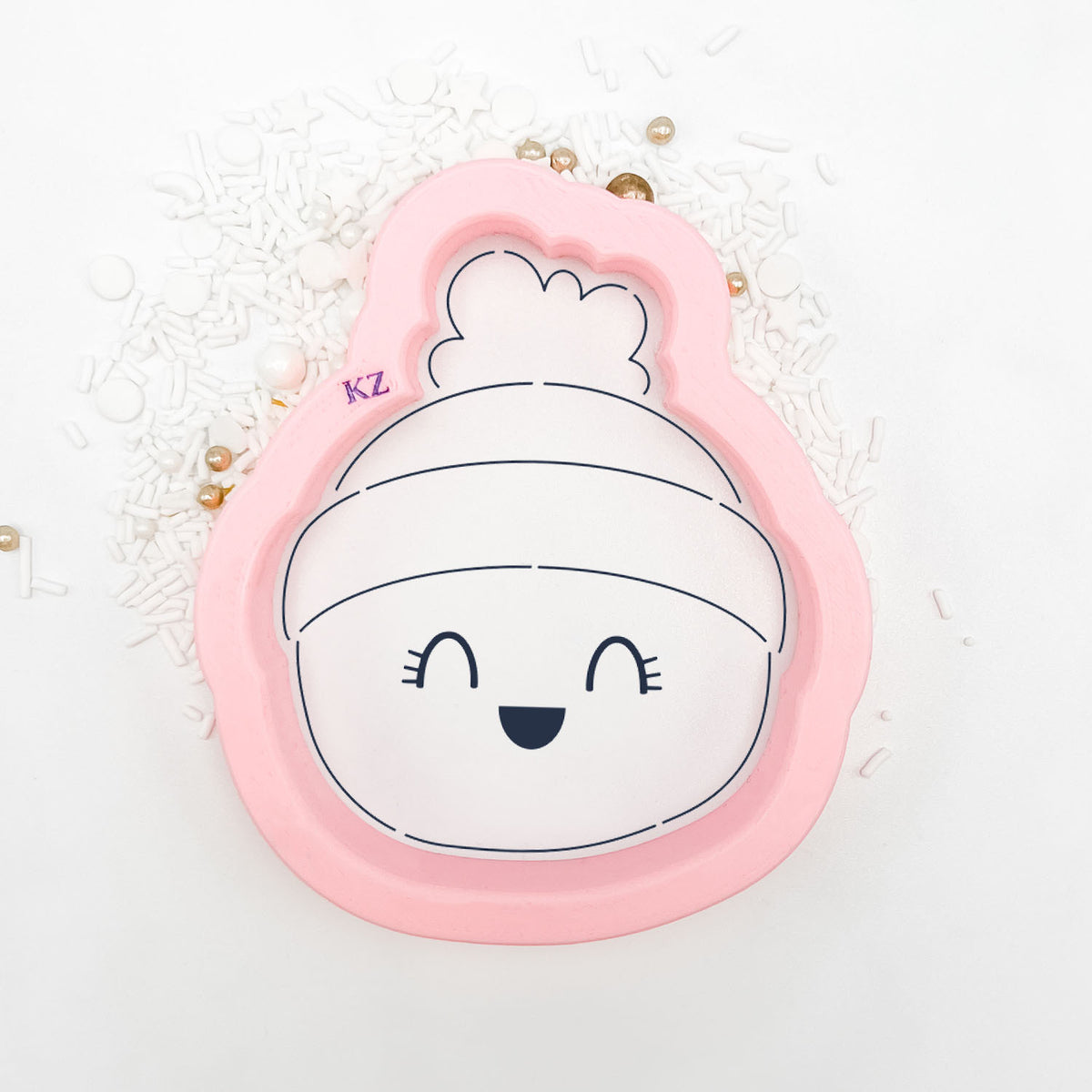 Cookie Cutters Snowball with Snow Hat Cutter/Stencil