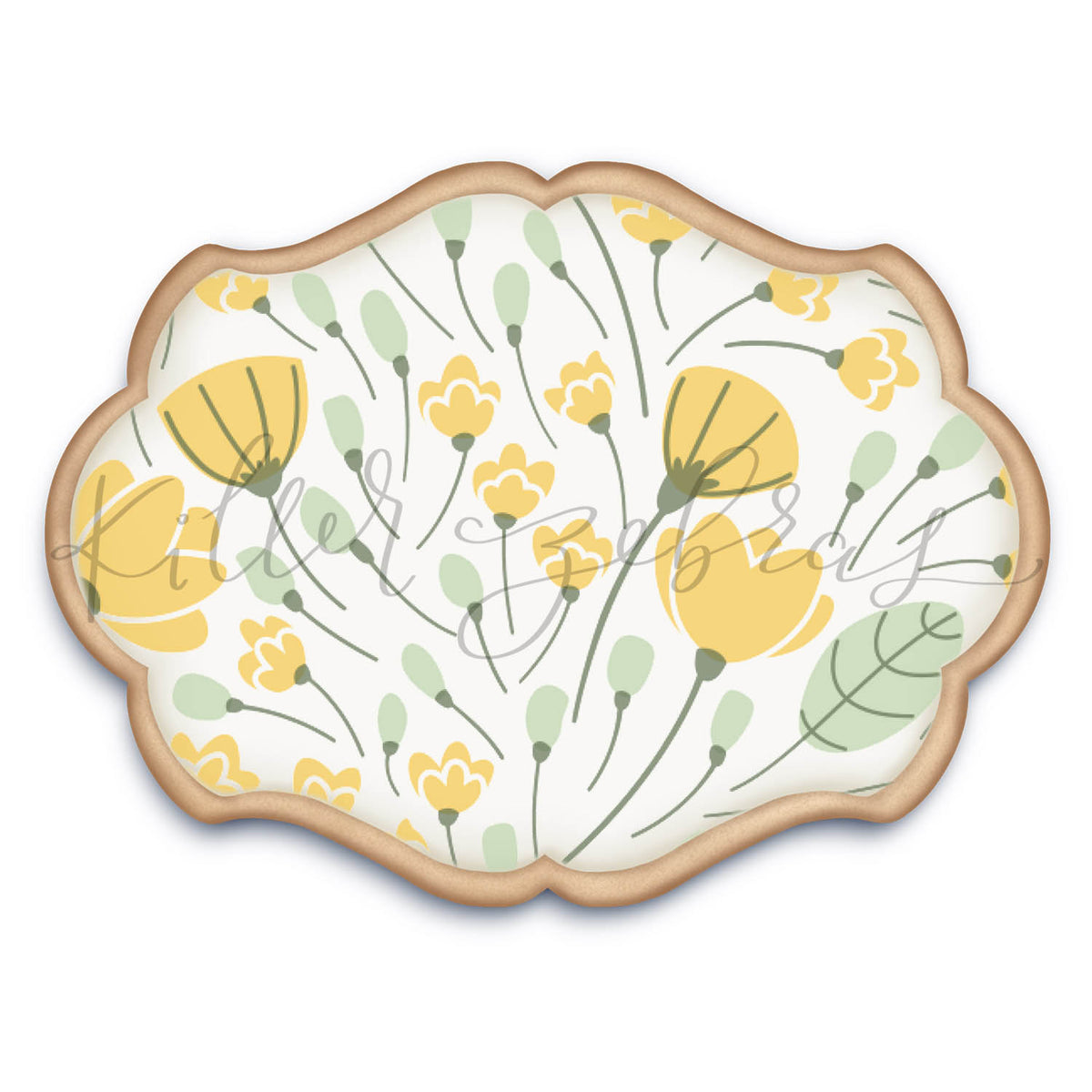 5.5 x 5.5 Stencil Spring Fling 3 Part Stencil