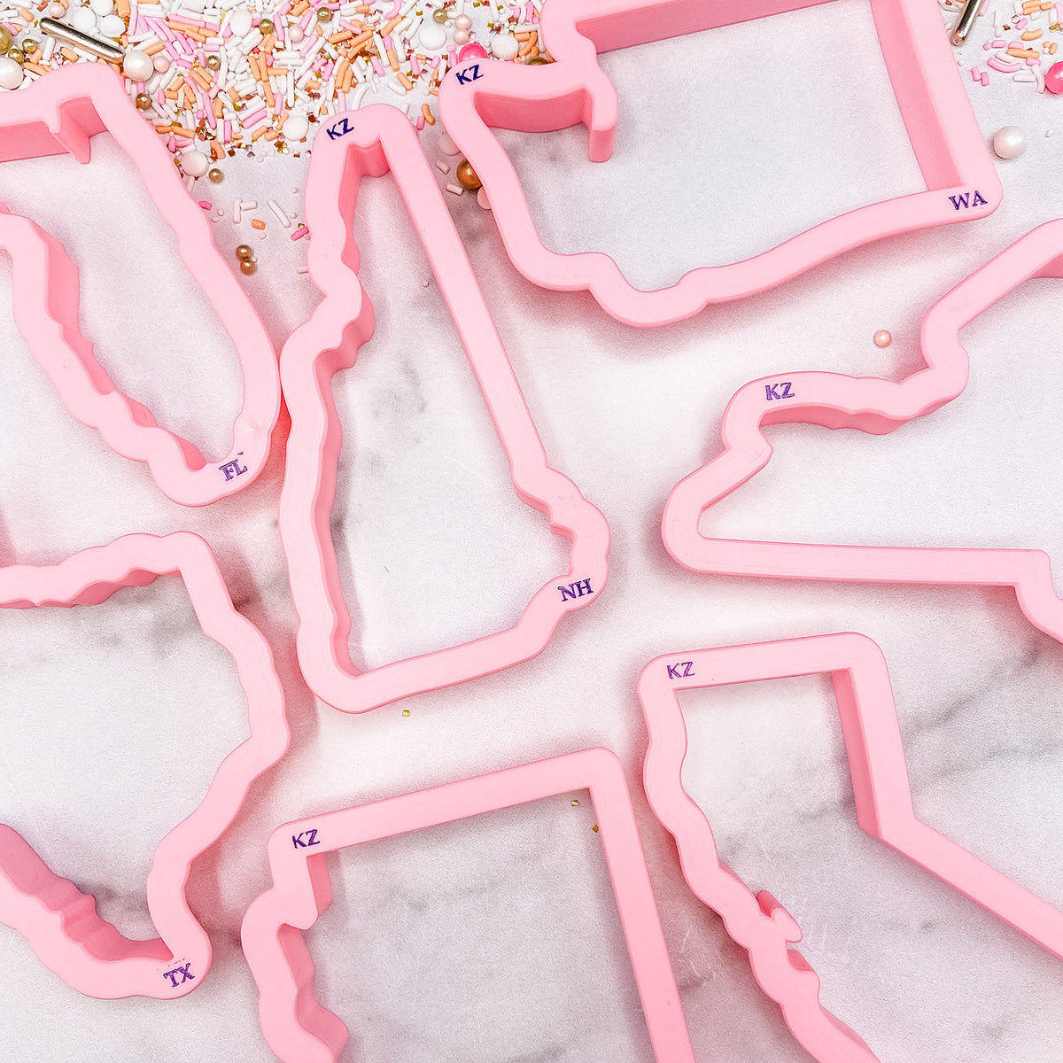 Cookie Cutters US State Cutters