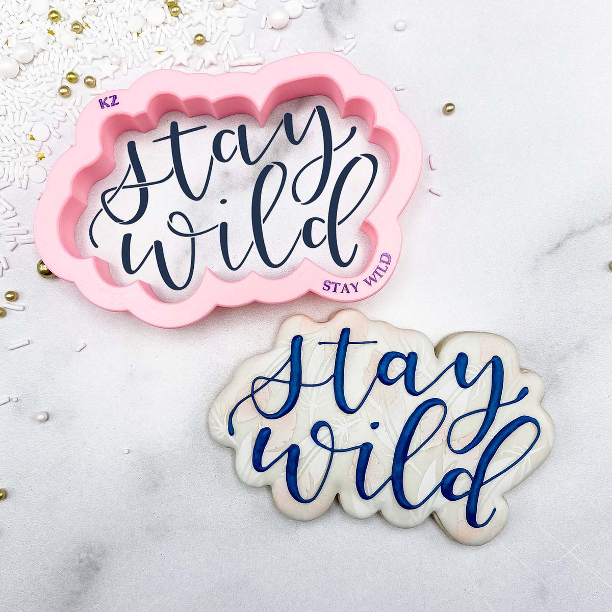 Cookie Cutters Stay Wild Cutter/Stencil