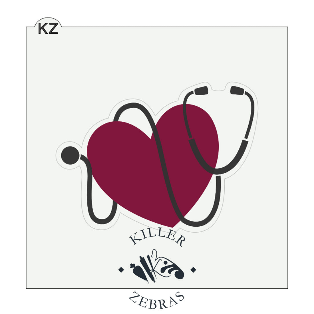 Cookie Cutters Stethoscope Cutter/Stencil