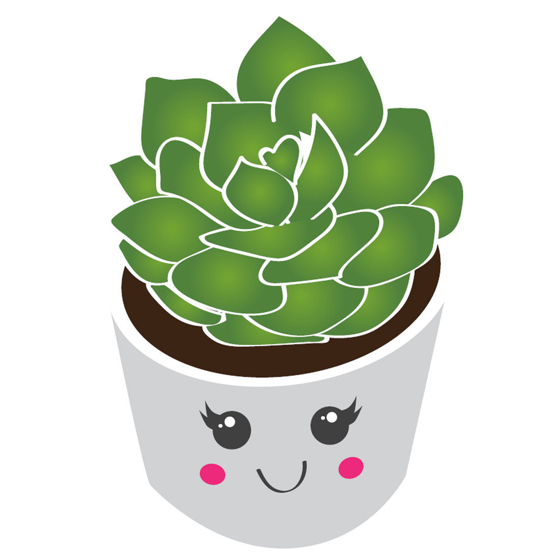 succulent cutters Succulent – Cookie Cutter & Stencil Set