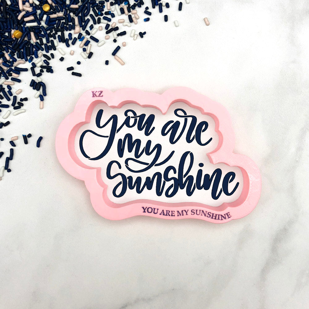 Cookie Cutters You Are My Sunshine Cutter/Stencil