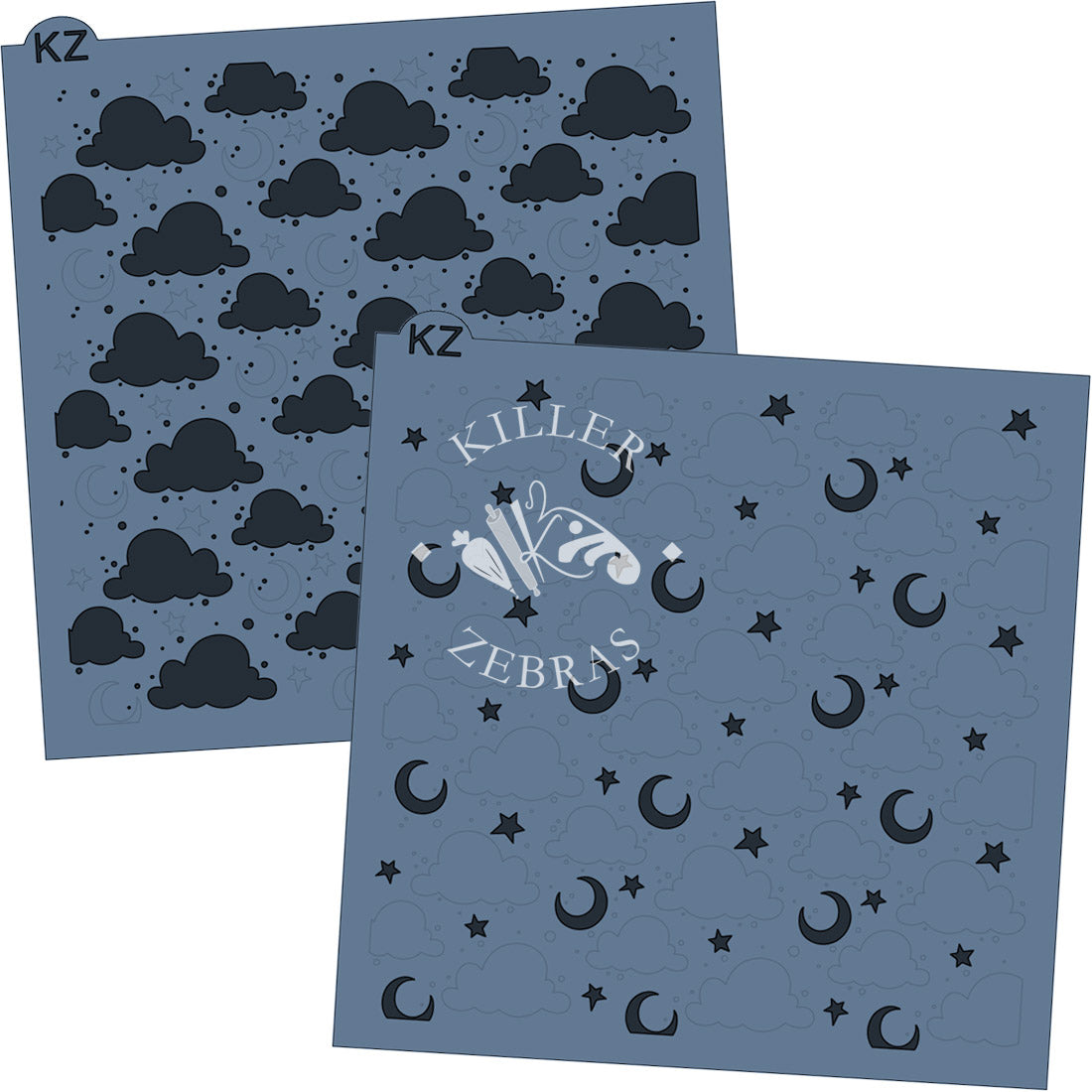 5.5 x 5.5 Stencil Sweet Dreams 2 Part Stencil