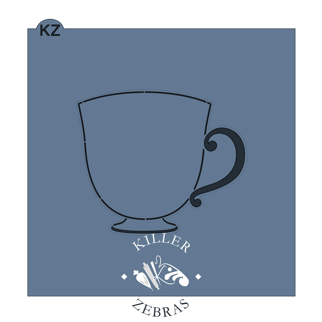 Cookie Cutters Teacup Cutter/Stencil