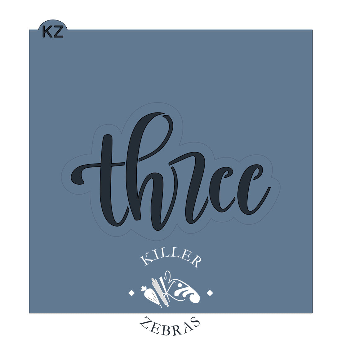 Cookie Cutters Three Cutter/Stencil