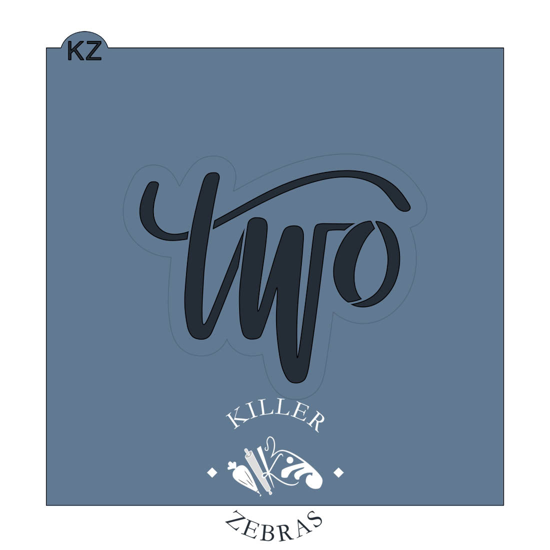 Cookie Cutters Two Cutter/Stencil