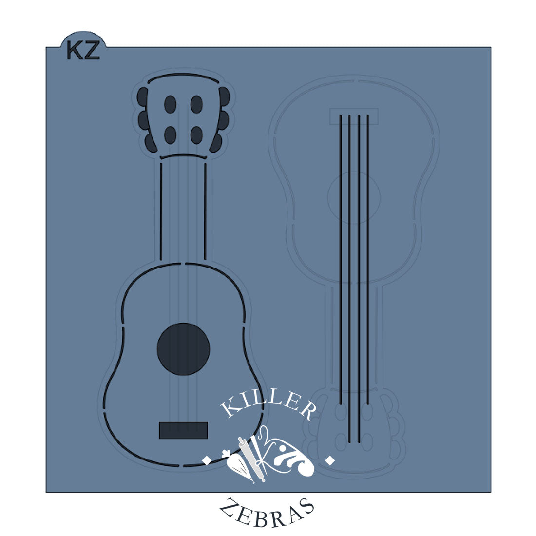 Cookie Cutters Ukelele Cutter/Stencil