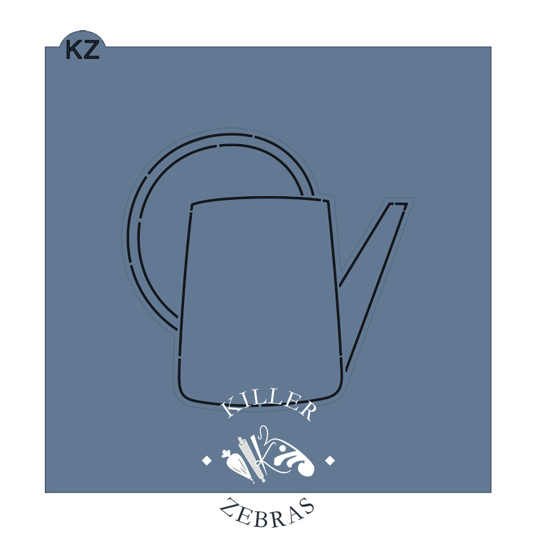 Cookie Cutters Watering Can Cutter/Stencil