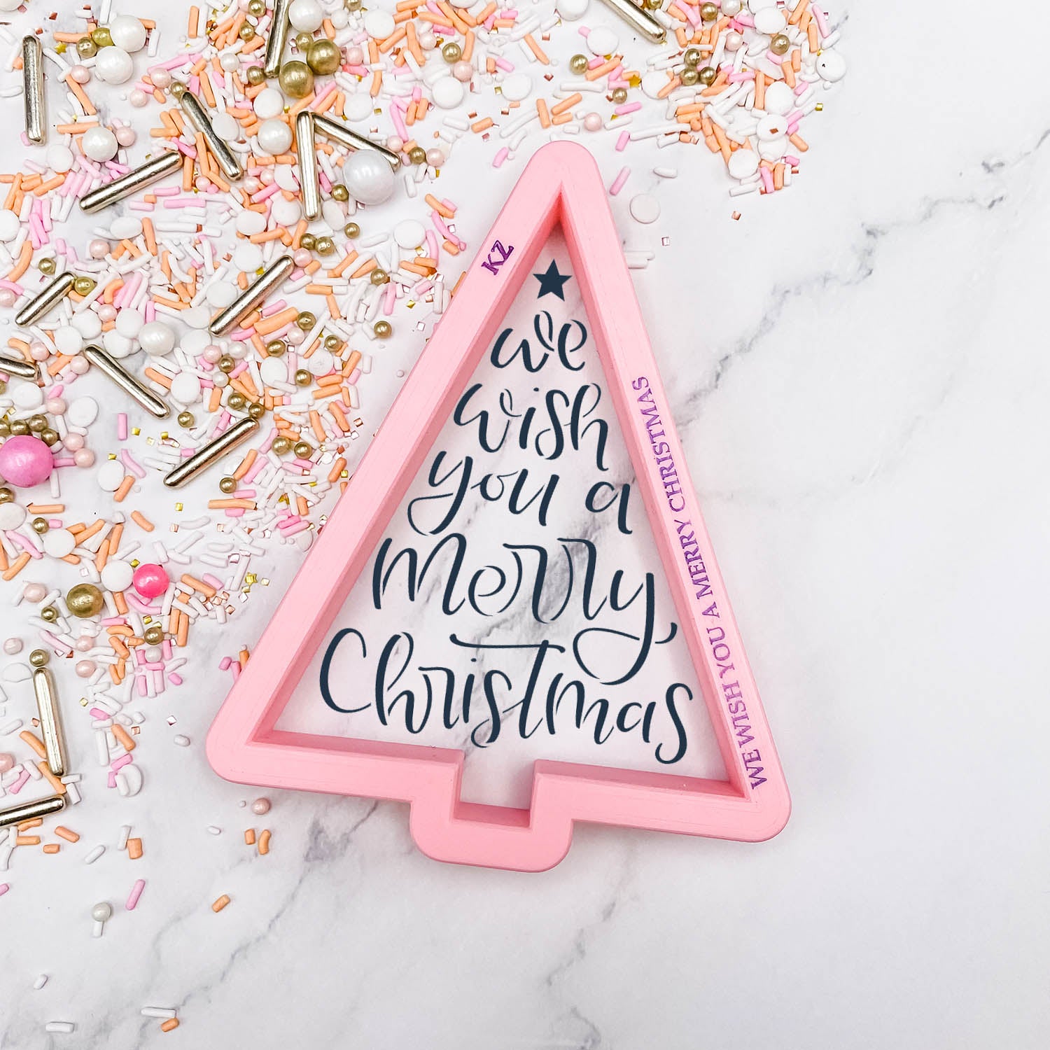 We Wish You A Merry Christmas Hand Lettered