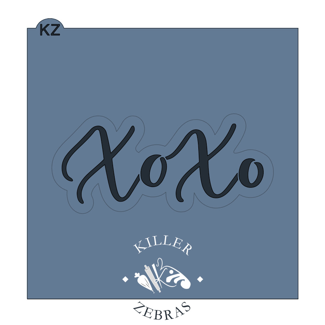 Cookie Cutters XOXO Hand Lettered